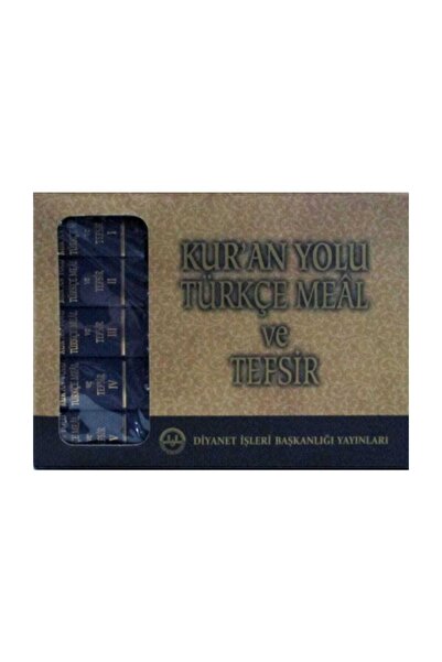 Diyanet İşleri Başkanlığı Kur'an Yolu Türkçe Meal Ve Tefsir (5 Cilt Takım)
