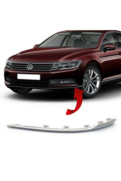 Vasspart Volkswagen Passat B8 2016 - 2018 Ön Tampon Nikelajı Sol Şoför Tarafı...
