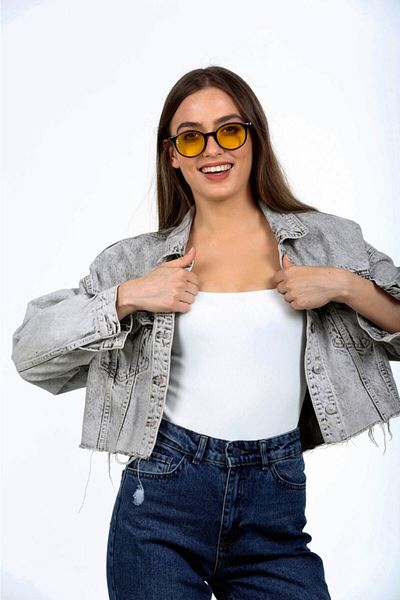 JULIANO Nairobi Black Yellow Sunglasses
