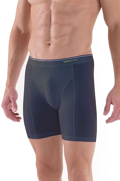 Blackspade Ανδρικό γκρι 9216 Long Tender Cotton Boxer