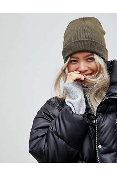 Goldmine Unisex Haki Yeşil Basic Bere Şapka