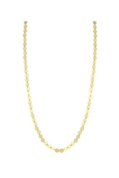 Cebeci Pul Zincir Altın Kolye