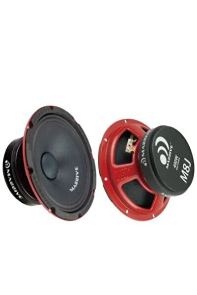 For-X Massive Ms-m8j 20cm Çifti 800w Yenı Ve Özel Carbon Tasarım Seri