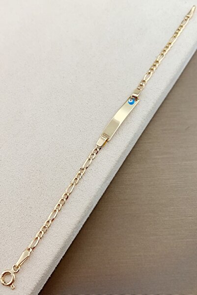 Seda Mücevherat Isimli Bebek Çocuk Altın Bileklik Künyesi