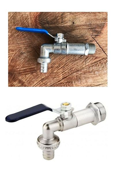 QNİAY Globe Garden Tap with Record Casting 1/2