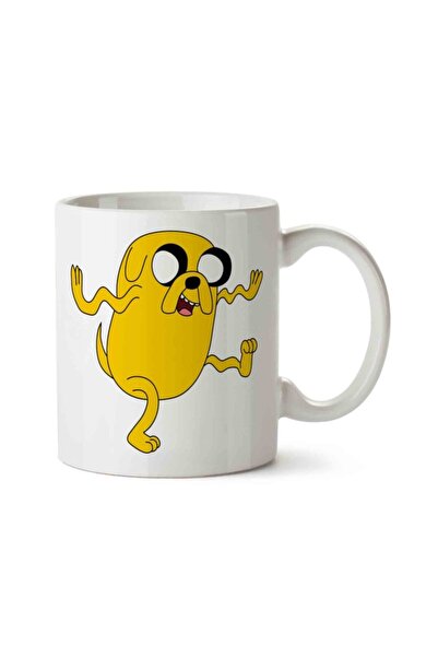 ART HEDİYE كوب Jake Adventure Every Time Jake Adventure مطبوع على الجانبين