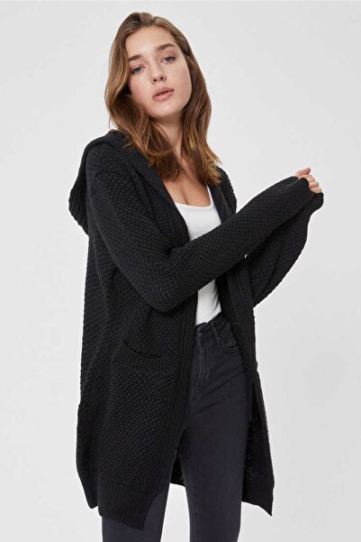 Lee Cooper Kadın Dolly Kapş.Hırka Siyah 211 LCF 242001