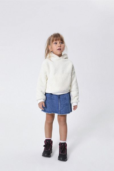 Lee Cooper Girl's Ecru Sweatshirt