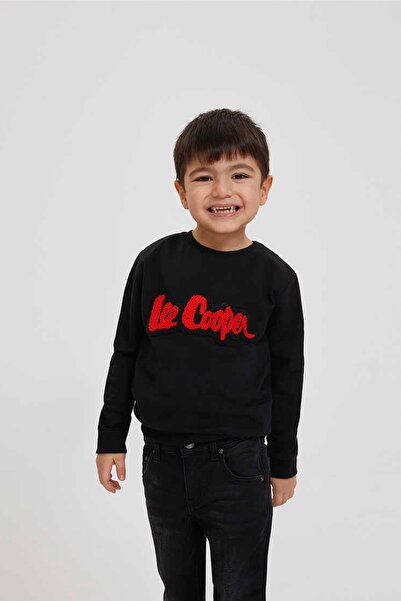 Lee Cooper سويت شيرت للأولاد من Frank باللون الأسود 198 LCB241001