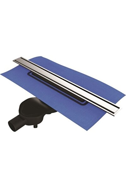 VitrA 40 Cm Eco Duş Kanalı Yandan Çıkışlı Mat Krom