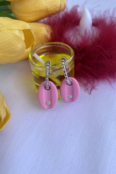 Leerybee ماتي اللون الوردي أقراط بحار عقدة مضادة للحساسية