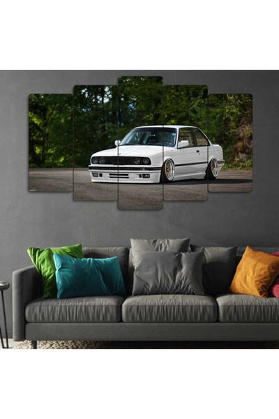 EVLOYA Bmw E30 - 5 Parçalı Araba Tablo