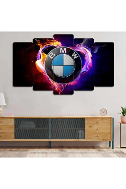 EVLOYA Bmw - 5 Parçalı Araba Tablo