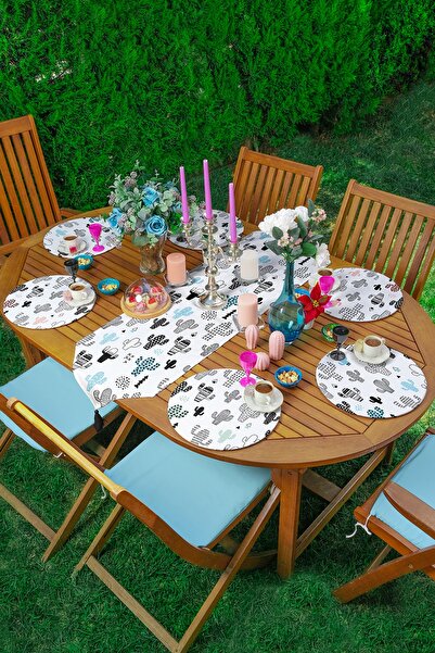 Realhomes 6 + 1 cactusi colorați, cu design special Supla Runner Set