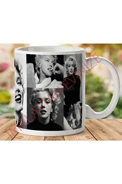 ART HEDİYE كوب ماريلي مونرو مطبوع على الجانبين