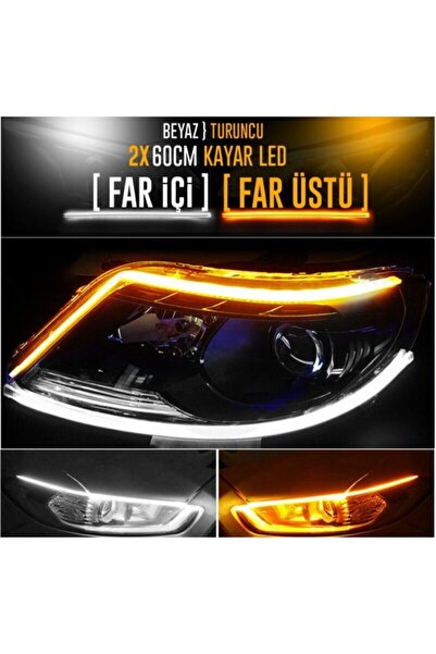 Genel Markalar Tiger Marketing Volkswagen Passat B6 Far Üstü Ve Içi Kayar Led...