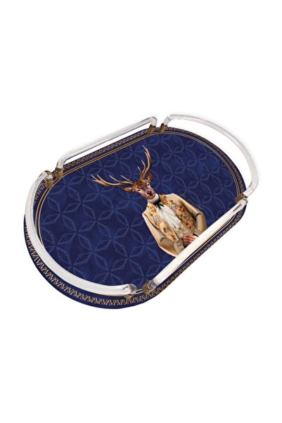 VİTELLİ Louise Oval Pleksi Tepsi