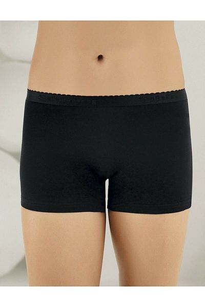 Şahinler Boxer pentru femei Sahınler Mb3022-shl Lycra, negru, 54 l