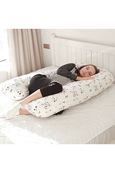 Çınar Reklam & Dış Ticaret Pregnancy Pillow with 5 Different Zone Supports (LINED)