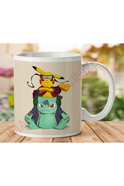 ART HEDİYE كوب نينجا بوكيمون مطبوع على الجانبين.jpg