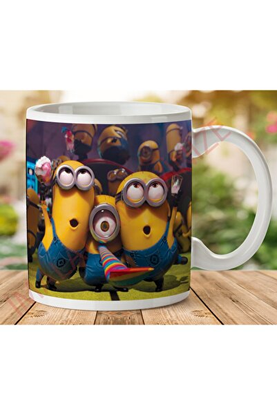 ART HEDİYE 1-323 كوب مطبوع على الجانبين من MINIONS.jpg