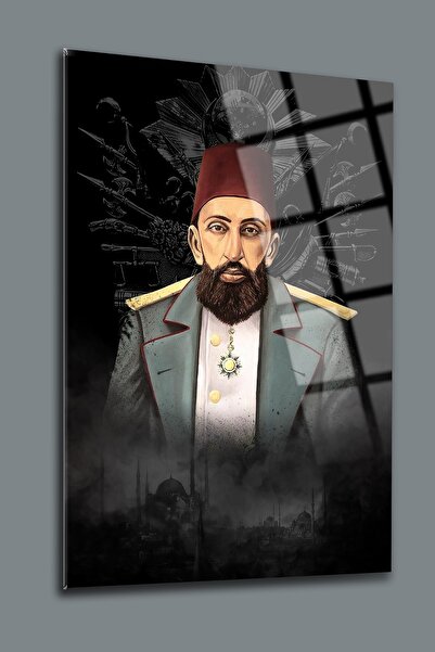 SRD Concept Abdülhamit Han 2 Tablosu Cam Tablo-abdülhamit Han Tablosu