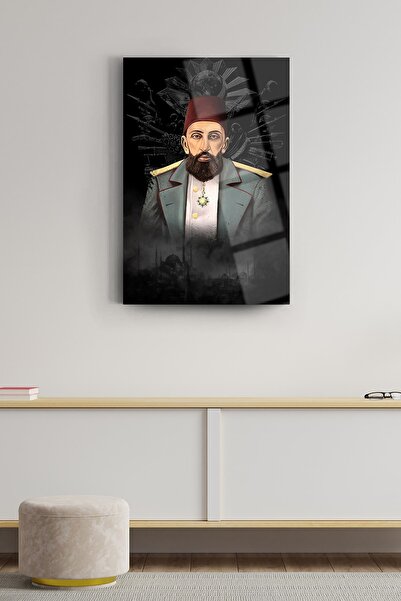 SRD Concept Abdülhamit Han 2 Tablosu Cam Tablo-abdülhamit Han Tablosu