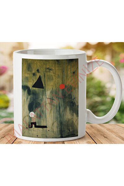 ART HEDİYE كوب Miro The Birth Of The World مطبوع على الجانبين