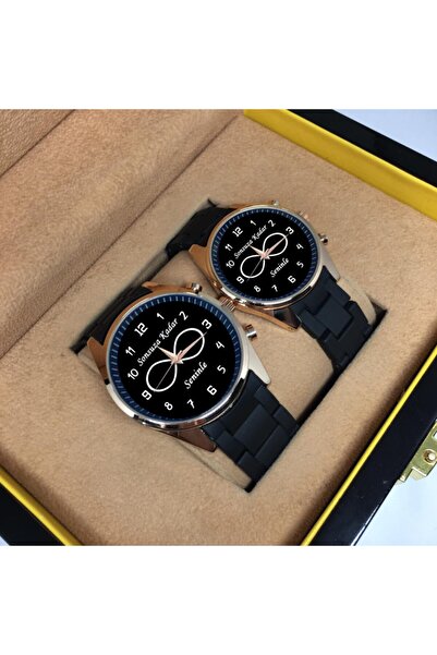 Kubbehan Sevgili Saatleri Çift Saat Kombini Erkek Bayan Kol Saati Doğum Günü ...