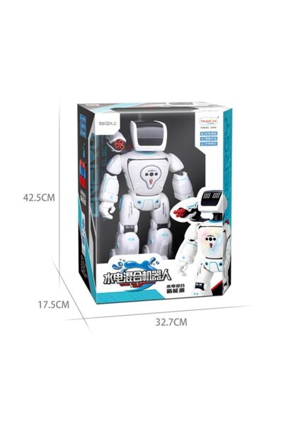 Genel Markalar Oyuncak Robot Hybrıd Robot Uzaktan Kumandalı Su Ve Elektrikle Çalışan Robot