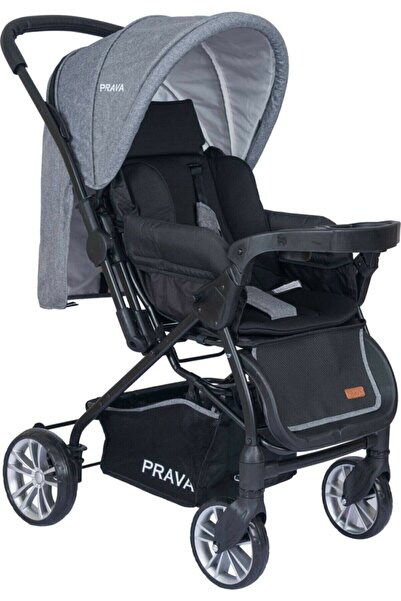 Prava P11 Dream Plus Bebek Arabası Siyah Gri