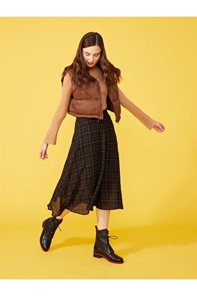 Favgi Gato Siyah Deri Kadın Bot