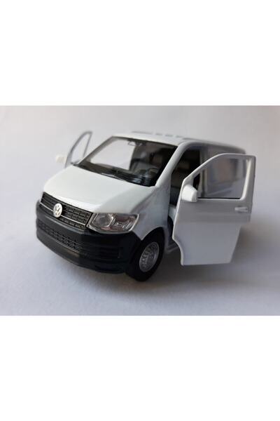 Welly Metal Volkswagen Transporter Panelvan Metal Minibüs Beyaz Orjinal