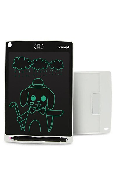 Pure IQ Grafik Digital Çocuk Yazı Çizim Tableti Lcd 8.5 Inc Ekranlı + Bilgisayar Kalemli