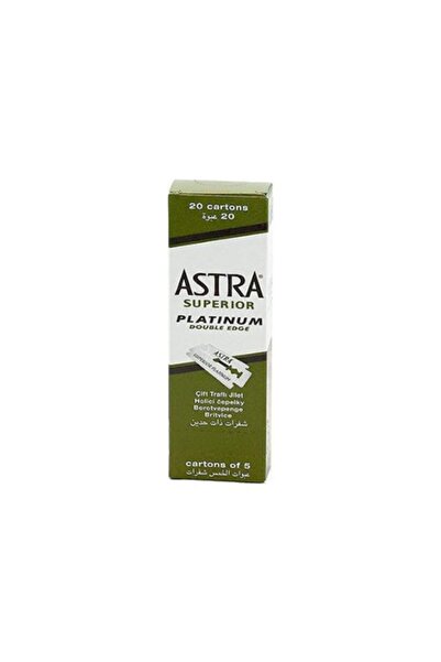 Astra مشط مزدوج لجميع شفرات الحلاقة 20*5 100 قطعة