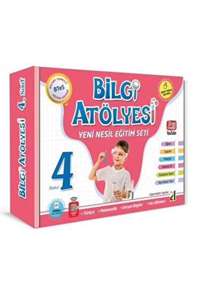 Damla Yayınevi Bilgi Atölyesi Yeni Nesil Eğitim Seti - 4. Sınıf