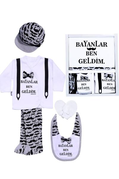 BABY COOL مجموعة ملابس داخلية مكونة من 5 قطع للسيدات من عمر 0 إلى 3 أشهر