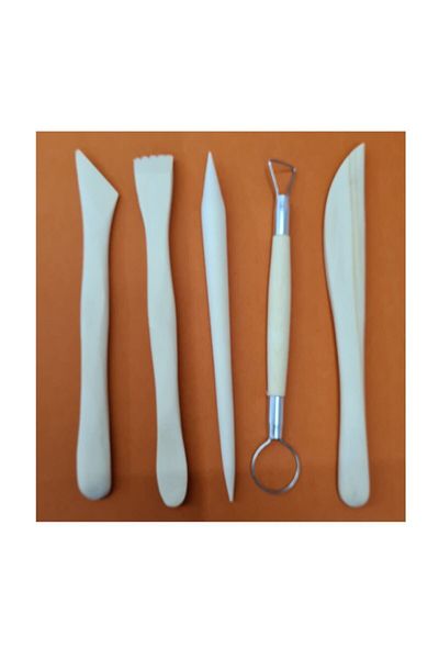 Lutart Set of 5 Clay
