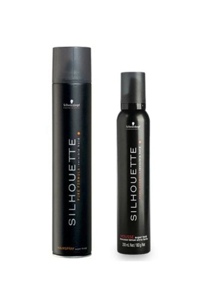 Schwarzkopf Keyonlıne - Silhouette Süper Tutucu Köpük 200 Ml + Süper Tutucu S...