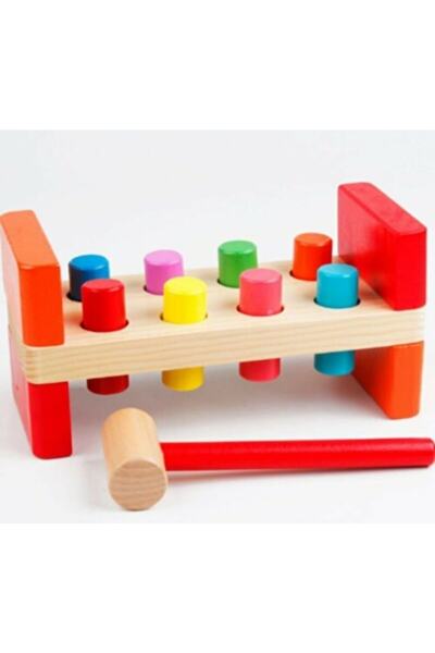Wooden Toys Ahşap Çivi Çakma Oyunu