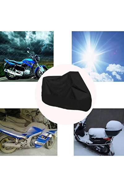 AutoEN Yamaha Xmax Motosiklet Brandası Motor Branda-siyah