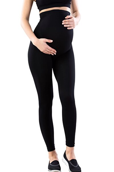 jilly jo Comfortable Stretchy Lycra Maternity Leggings for All Day