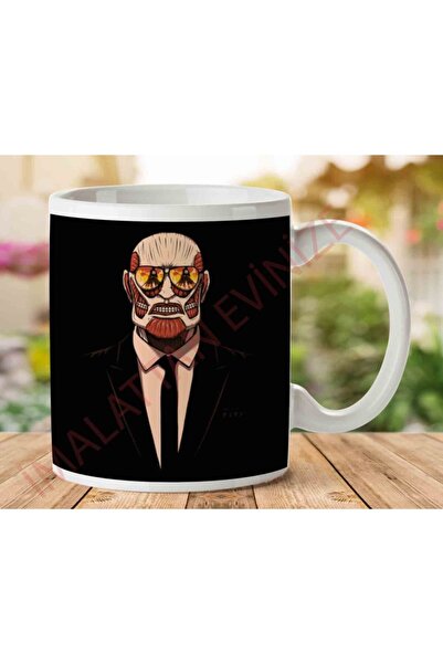 ART HEDİYE كوب تيتان شادس مطبوع على الجانبين