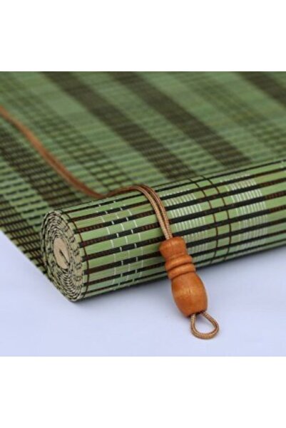 Bahçem Bambu Stor Perde-yeşil 200cm X1,80mt