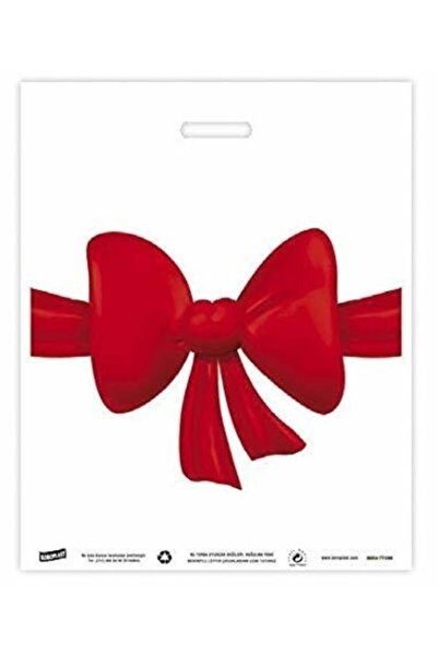 Genel Markalar 6 No (60*70) Takviyeli El Geçme Poşet Fiyonk Desenli 50 Adet