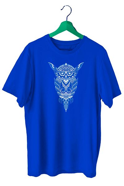 BLUU Μπλουζάκι Owl Sportsman Crew Neck