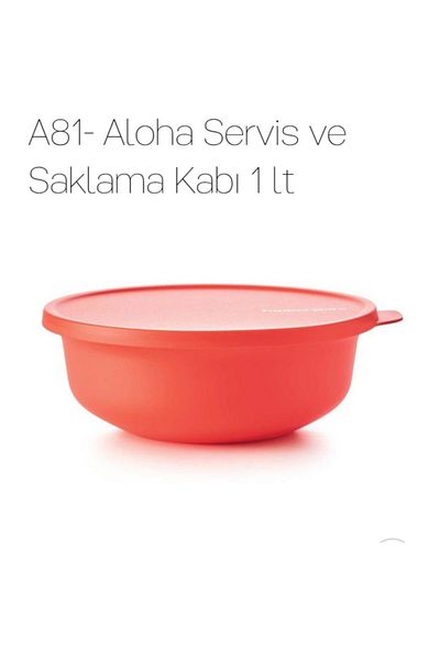 Tupperware Aloha Service Storage Container
