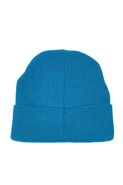 PAKER GİYİM Unisex Turquoise Fold Basic Beret