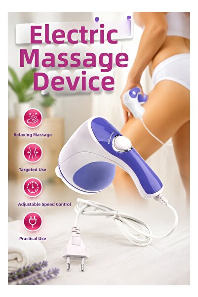 canrodi Electric Massager with 5 Heads – Adjustable Speed for Regional Care