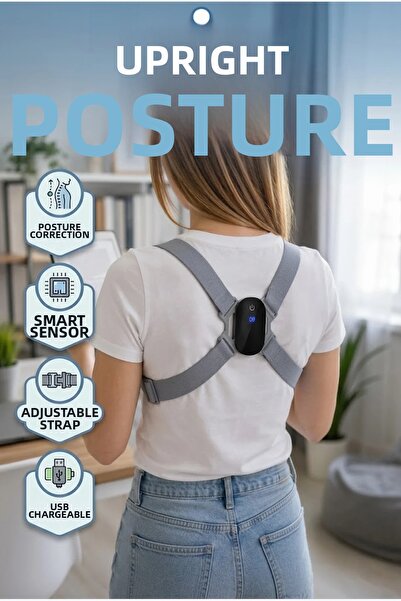 canrodi Smart Vibrating Upright Posture Corset – Posture Reminder Device